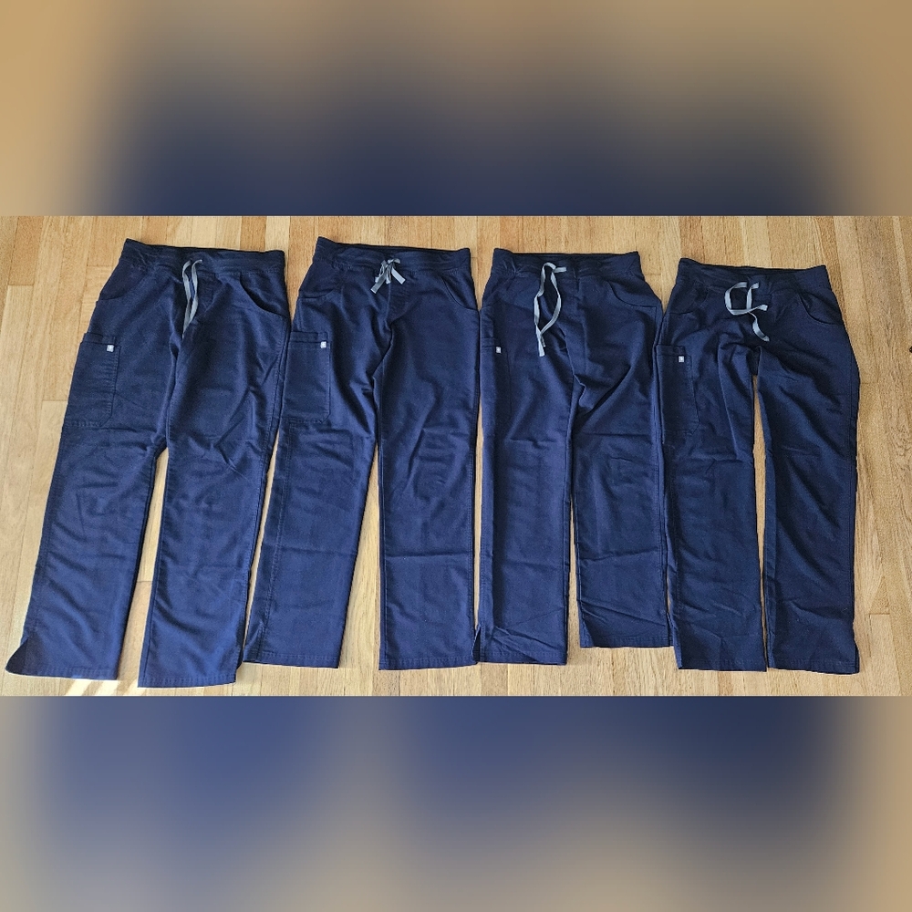 Figs Small Navy Pants